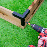 Furniture Corner 100mm Reinforcement Brackets (Pack of 4)